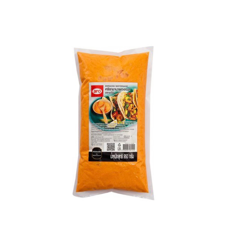 เอโร่ aro มายองเนสซอสศรีราชา 950g. #064