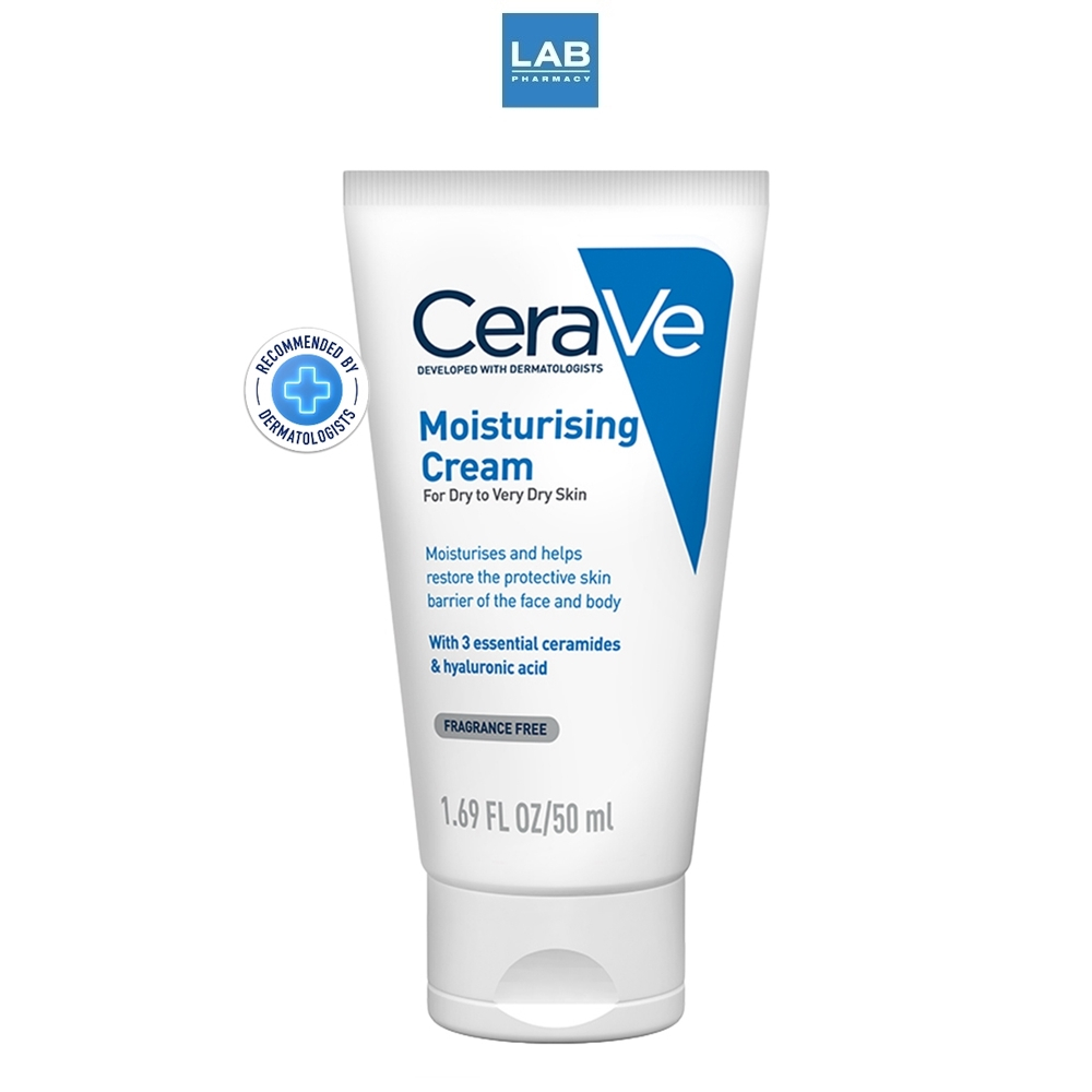 CeraVe Moisturising Cream 454ml เซราวี ครีมบำรุงผิวหน้าและผิวกาย สำหรับผิวแห้ง-แห้งมาก