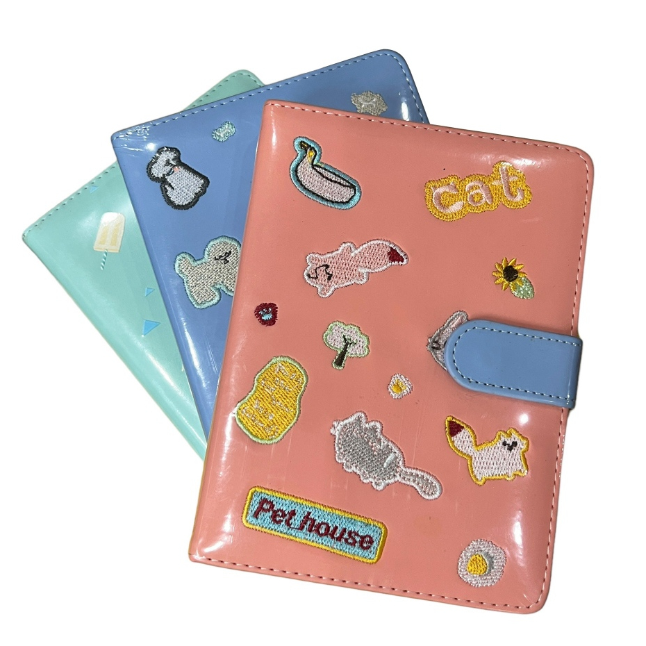 B6 สมุดโน๊ต สมุดแพลนเนอร์ ปก PU Leather ที่ล็อกแม่เหล็ก Thinkin