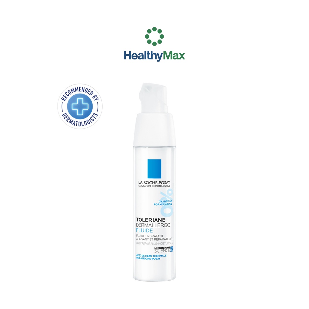 ลา โรช-โพเซย์ La Roche-Posay TOLERIANE Dermallergo Fluid ฟลูอิดบำรุงผิวบอบบางแพ้ง่าย สูตรกลางวัน 40ml.(ครีมบำรุงผิวหน้า)