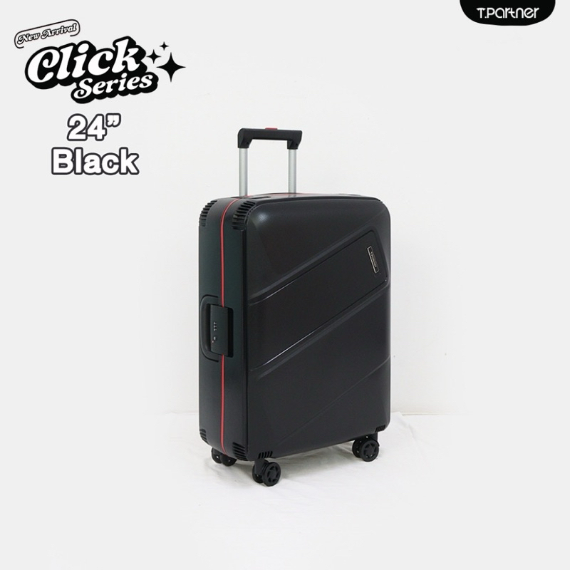 Tpartner กระเป๋าเดินทาง Click series 24“ เทคโนโลยีใหม่ขึ้นรูปแบบ PP Hard Case