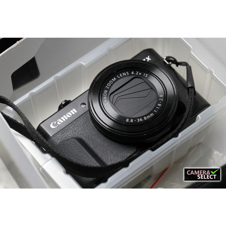(มือสอง)Canon G7X Mark ii กล้องคอมแพคยอดนิยม ขวัญใจสาวๆ ไวไฟได้ ถ่ายสวย ตัวกล้องสภาพสวย 9/10 มียางปิดusbหลุด อดีตประกันศ