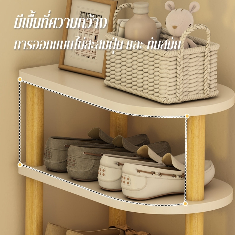 panda_shop_พร้อมส่ง ชั้นวางรองเท้า ชั้นวางของ แบบ DIY
