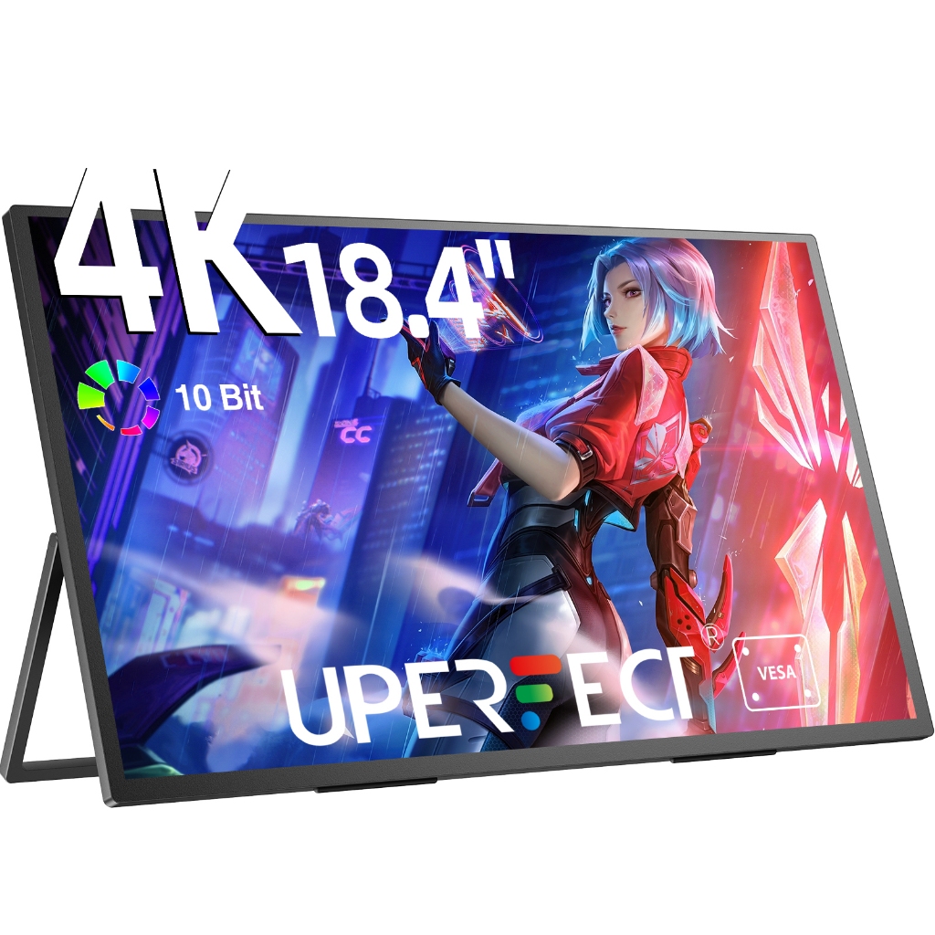 【ส่งจากไทย 】UPERFECT  UXbox T118 - 18 Inch Large Gaming Monitor 4K Display for Starfield Computer Monitor for Laptop