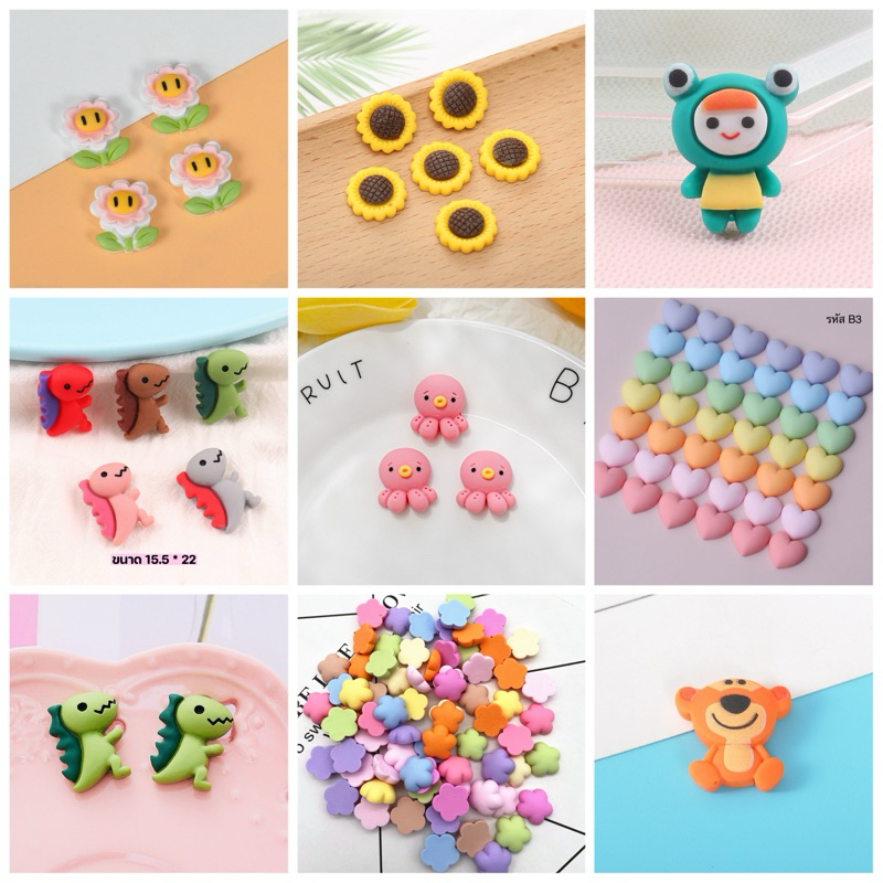 เรซิ่นตกแต่ง diy ตกแต่งเคสโทรศัพท์ ขวดน้ำ ยางรัดผม กิ๊บติดผม ฯลฯ และอื่นๆตามต้องการ