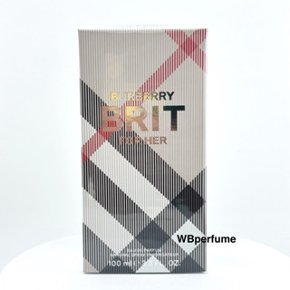 น้ำหอมแท้100% BURBERRY Brit For Her EDP 100ml กล่องซีล