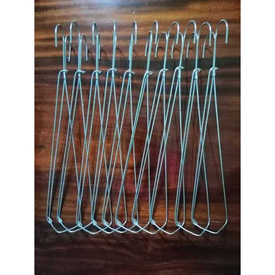 เหล็กอบปลานิลอบโอ่ง​ ยาว35ซม.​ บรรจุมัดละ​10อัน​ มัดละ180บ. ทนทาน ใช้งานได้นาน