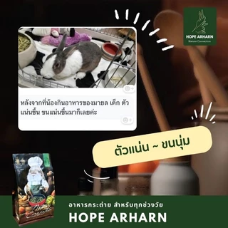 Hope Arharn 2 2lb. โฮ๊ป อาร์ฮาล อาหารกระต่าย สำหรับกระต่ายทุกช่วงวัย