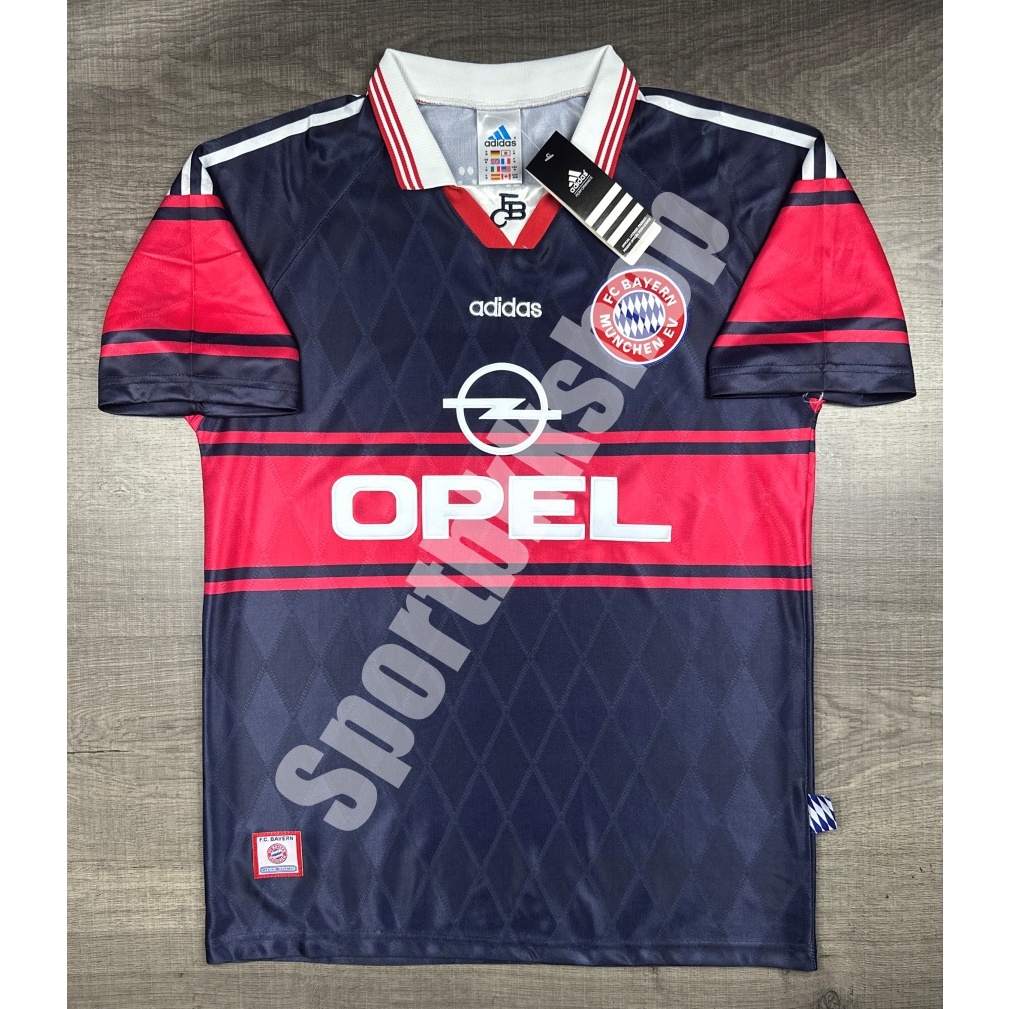 [Retro] - เสื้อฟุตบอล Retro ย้อนยุค Bayern Munich Home บาเยิร์น เหย้า 1998/99