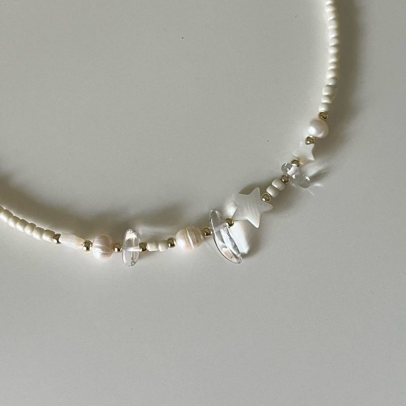 SMB - สร้อยคอรุ่น Amour (glassy)☁️🫧🕯️