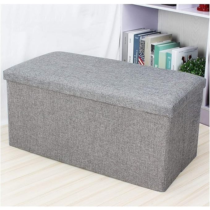 สตูลเก็บของ ยาว76cm. Storage Stool กล่องเก็บของพับได้