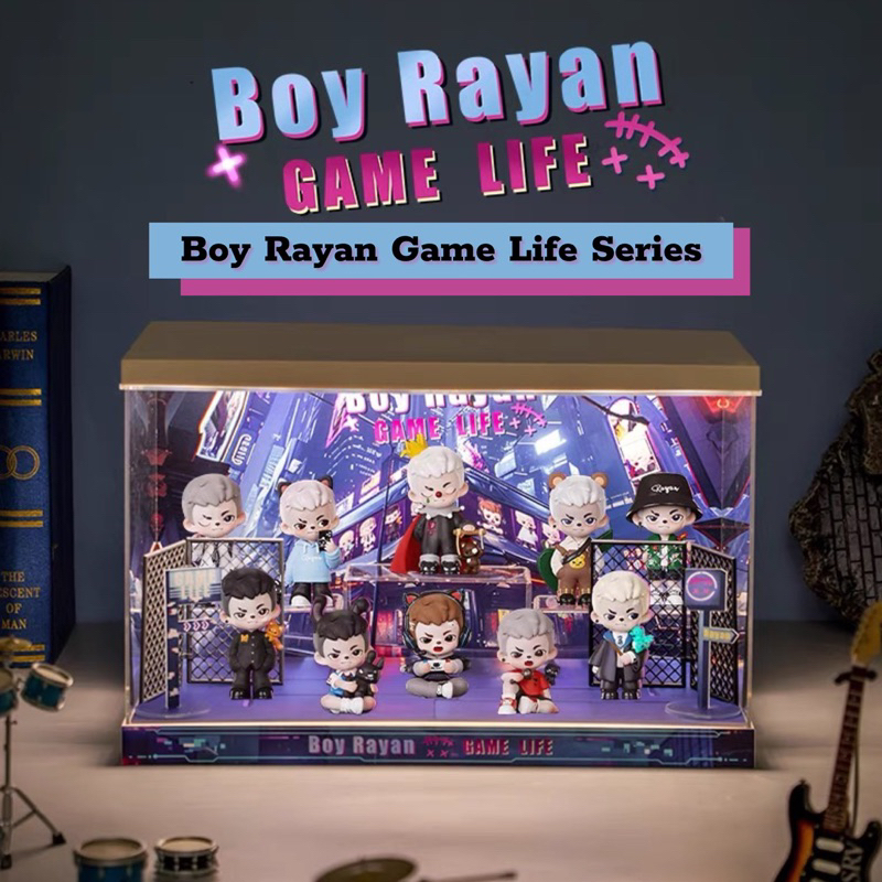 ตู้โชว์ Boy Rayan Game Life Series 🎸 กล่องอคิลิค พร้อมอุปกรณ์ประกอบฉาก