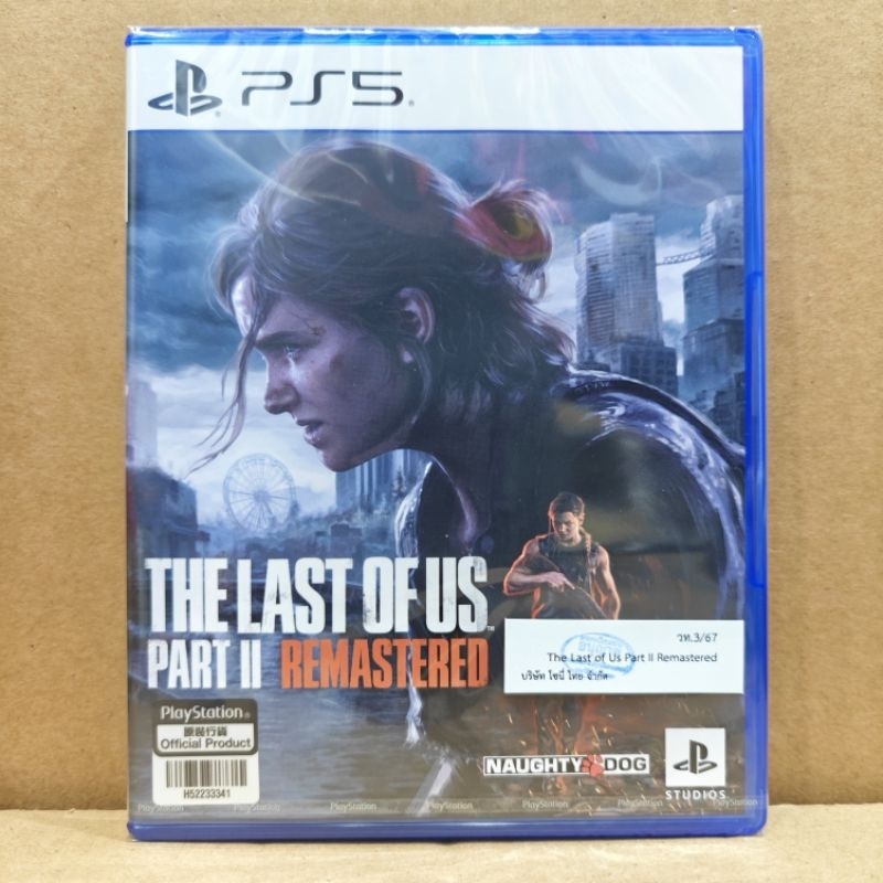 พร้อมส่ง the last of us part 2 PS5 zone 3 รองรับภาษาไทย มือหนึ่ง พร้อมส่ง