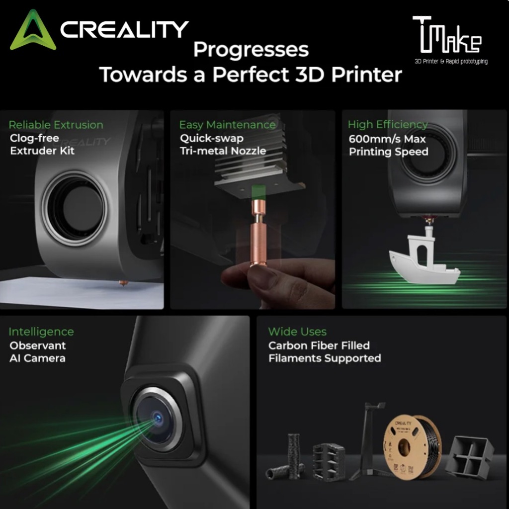 Creality K1C 3D Printer (+++)