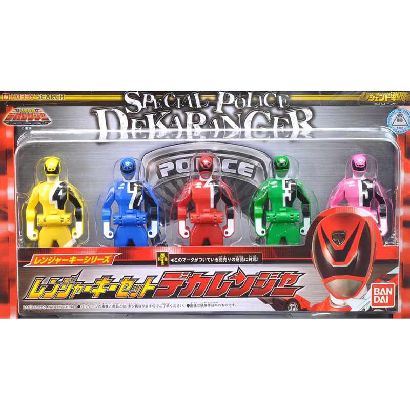 ของเล่นเซ็นไต โกไคเจอร์ เรนเจอร์คีย์ Kaizoku Sentai Gokaiger - Legend Sentai Ranger Key Series Range