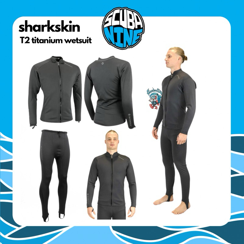 sharkskin chillproof titanium T2 wetsuit ของผู้ชาย