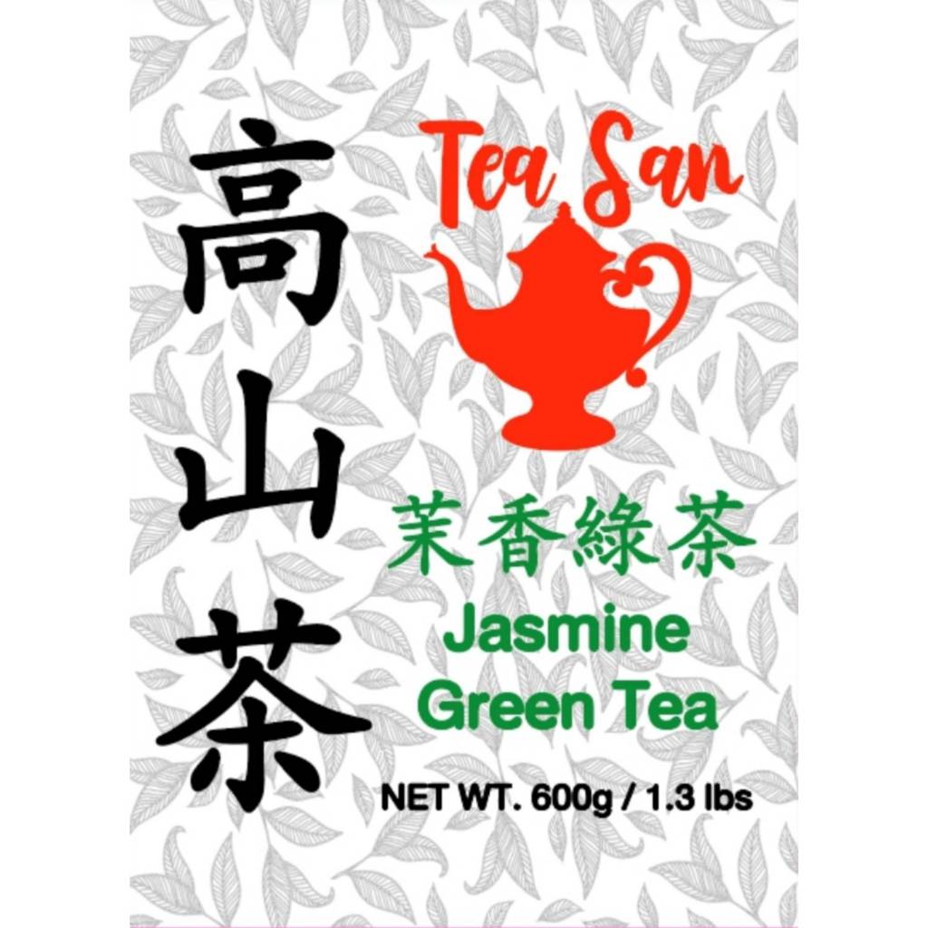 ใบชาเขียวมะลิ Jasmine Green Tea ชาทีซาน สำหรับทำชาไข่มุก ใบชาไต้หวัน ทำชาใส ชาผลไม้