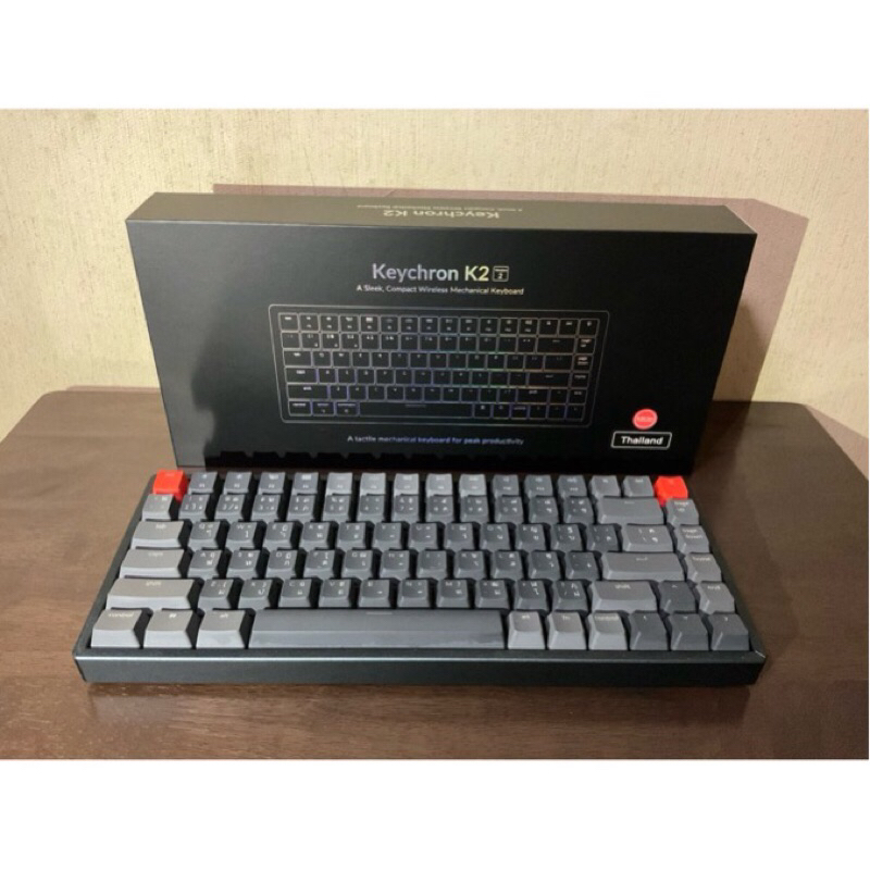 คีย์บอร์ดไร้สาย Keychron K2 V.2 Keyboard TH (มือสอง)