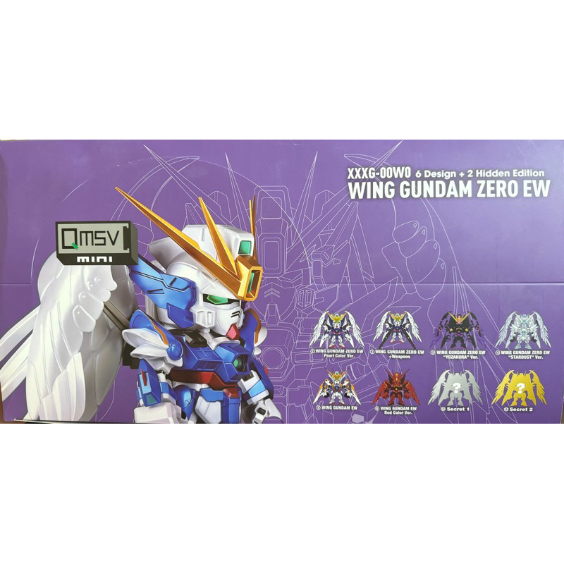 กล่องสุ่มQMSV MINI WINK GUNDAM ZERO EV ของแท้100%แยกขาย