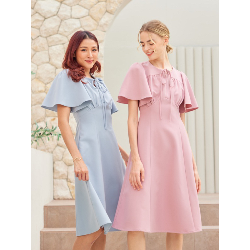 Zevalyn - Evelyn Dress ชุดออกงาน ชุดใส่ไปเที่ยว ชุดเพื่อนเจ้าสาว ชุดงานแต่ง