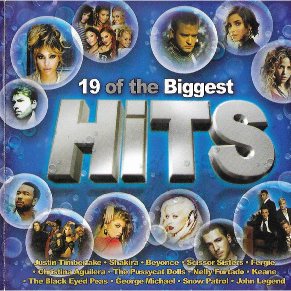 แผ่นเพลง CD 19 Of The Biggest Hits มือสอง (สภาพ 90 %)