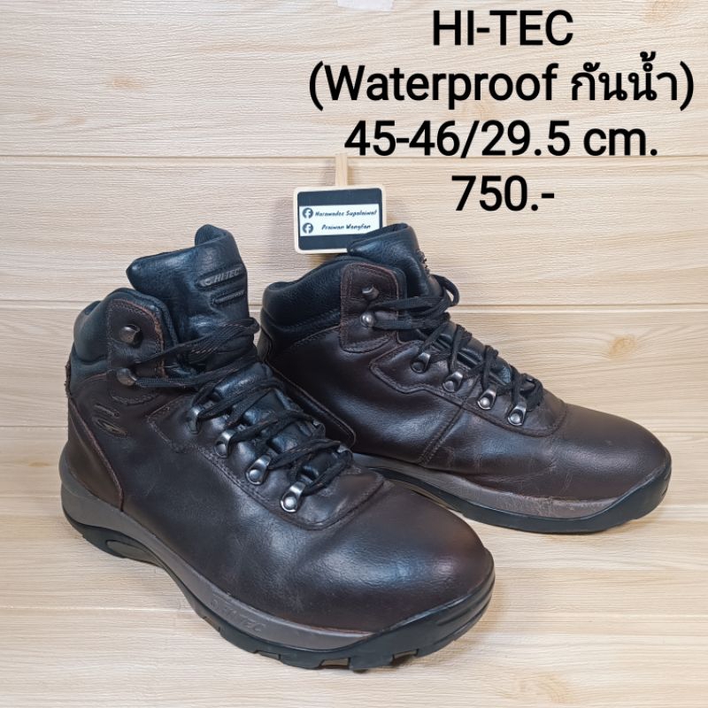 รองเท้ามือสอง HI-TEC 45-46/29.5 cm. (Waterproof กันน้ำ)