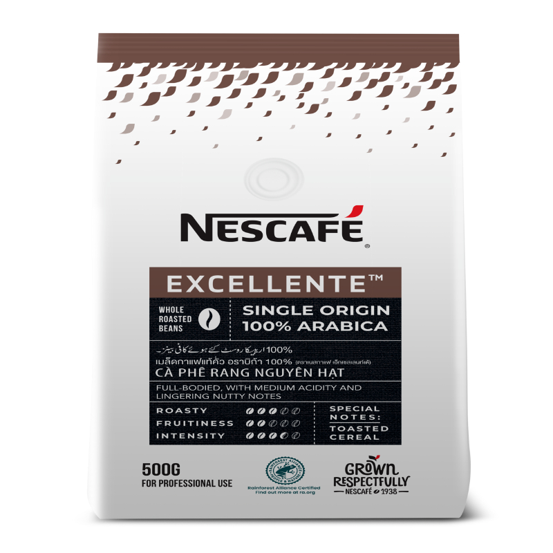 เนสกาแฟ เอ็กเซลเลนท์เต้ เมล็ดกาแฟคั่ว (คั่วเข้ม) 500 กรัม