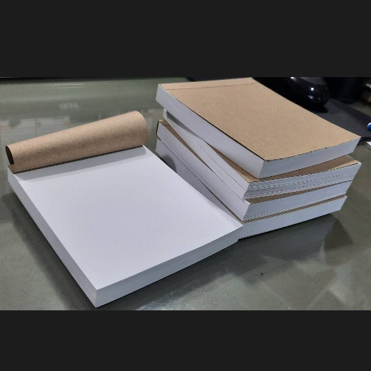 สมุดฉีกไม่มีเส้น สมุดโน๊ตเล่มเล็ก กระดาษก้อน กาวหัว ให้เลือก 2 ขนาด 3.5 x 4.75 นิ้ว / 2.2 x 5 นิ้ว เล่มละ100 แผ่น