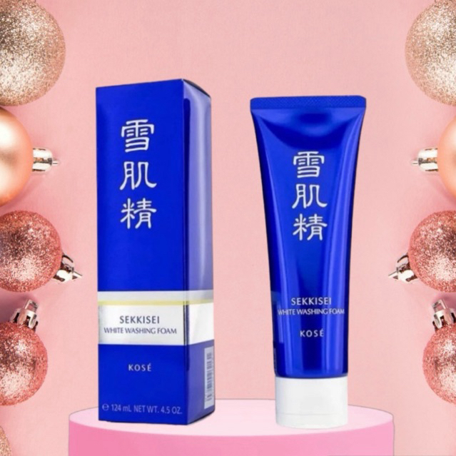 🇯🇵โฟมล้างหน้า Sekkisei White Washing Foam 124 ml