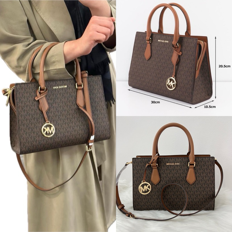 🎀(สด-ผ่อน) 35S3G6HS5B 9 นิ้ว / 11 นิ้ว 35S3G6HS2B เอ็มแค Sheila Medium Satchel Crossbody