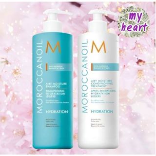 Moroccanoil Airy Moisture Shampoo/Conditioner 1000 ml แ่ชมพู…