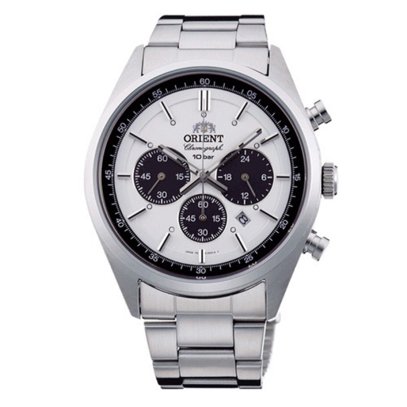 นาฬิกา Orient Neo 70’s Solar Chronograph Panda JDM. รหัส WV0041TX