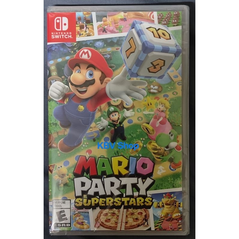 (ทักแชทรับโค๊ดส่วนลด)(มือ 1,2)Nintendo Switch : Mario Party Superstars