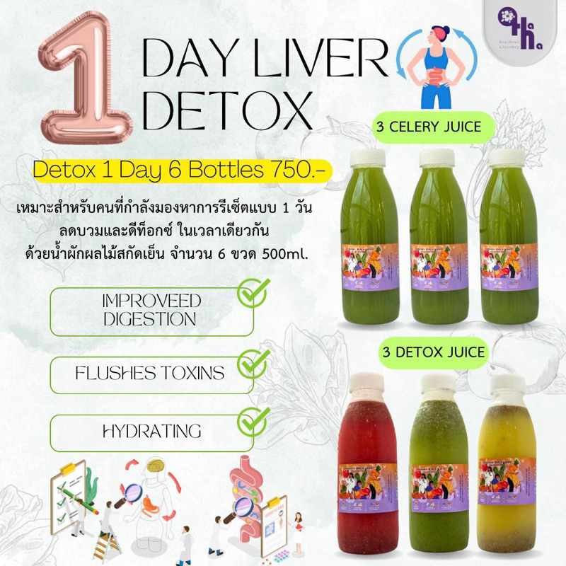 1 Day Liver Detox Juicery