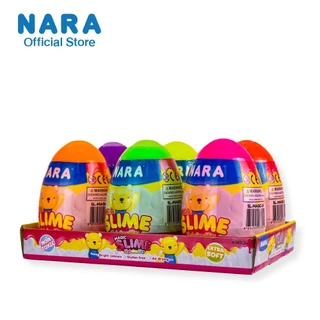 NARA Magic Slime นาราสไลม์เนื้อแน่น ไร้สารพิษ ปลอดภัยต่อเด็กๆ *ขนาดสีละ 300 กรัม* 6 สี