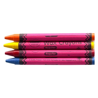 changkid สีเทียน Master Art ขนาดกลาง 12 สี แข็งแรง ไม่หักง่าย มีเนื้อสีที่เรียบเนียน ให้ความรู้สึกนุ่มนวลเวลาระบาย