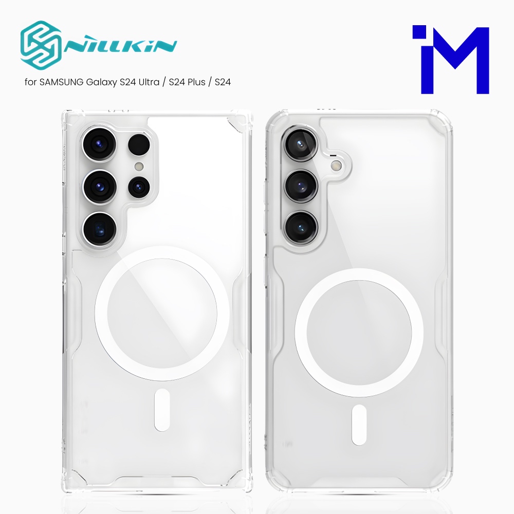 (ส่งไว/พร้อมส่ง) NILLKIN Magnetic เคสกันกระแทก Samsung Galaxy S24 Ultra / S24 Plus / S24