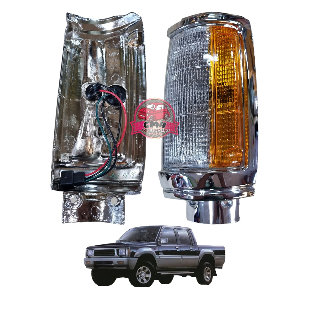 ไฟมุม ไฟเลี้ยว ขอบโครเมี่ยม MITSUBISHI L200 CYCLONE มิตซูบิซฺ แอล200 ไซโคลน ราคา ถูกที่สุด ดีลบีเคเค แกลเลอรีภาพที่ 3