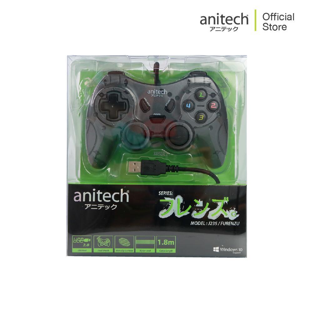 Anitech แอนิเทค จอยเกมส์ รุ่น J235 [สินค้ารับประกัน 2 ปี] เกมแพด จอยสติ๊ก