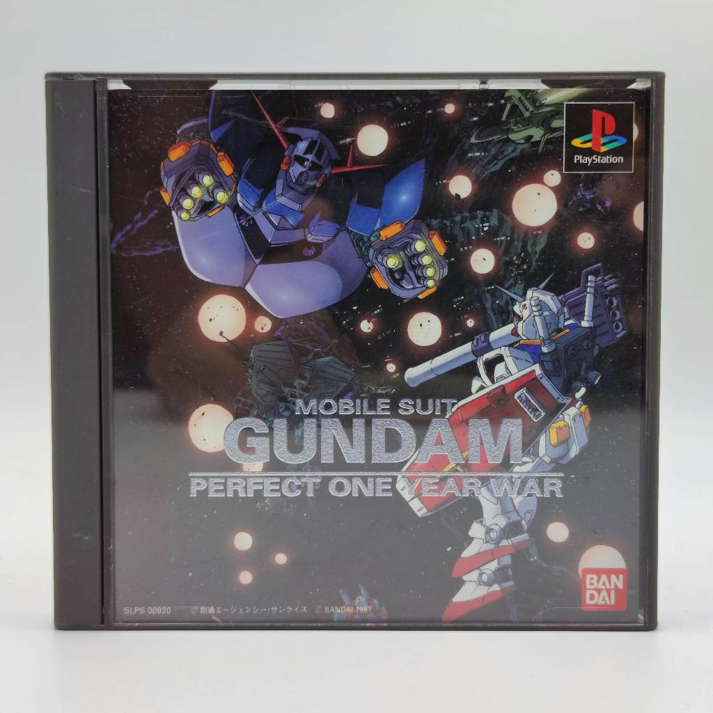 Mobile Suit GUNDAM perfect one year war [PS1] แผ่นแท้ แผ่นสภาพดี PlayStation