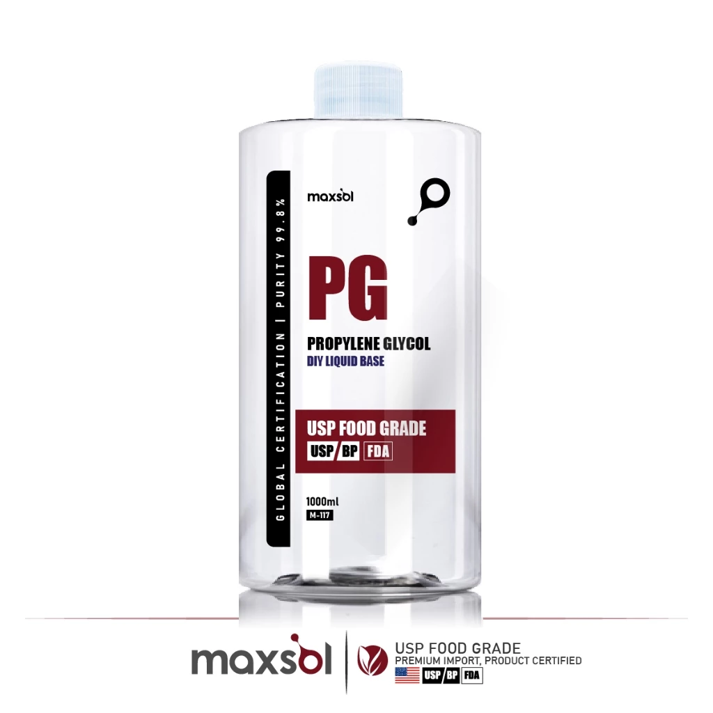 PG Propylene Glycol 99.9% USP/BP Grade (Import) : โพรพิลีน ไกลคอล (พีจี)