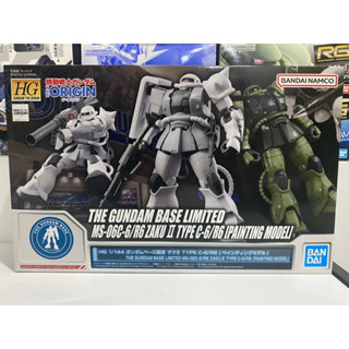 (พร้อมส่ง)hg1/144 zaku ll origin type c-6/r-6 painting model…