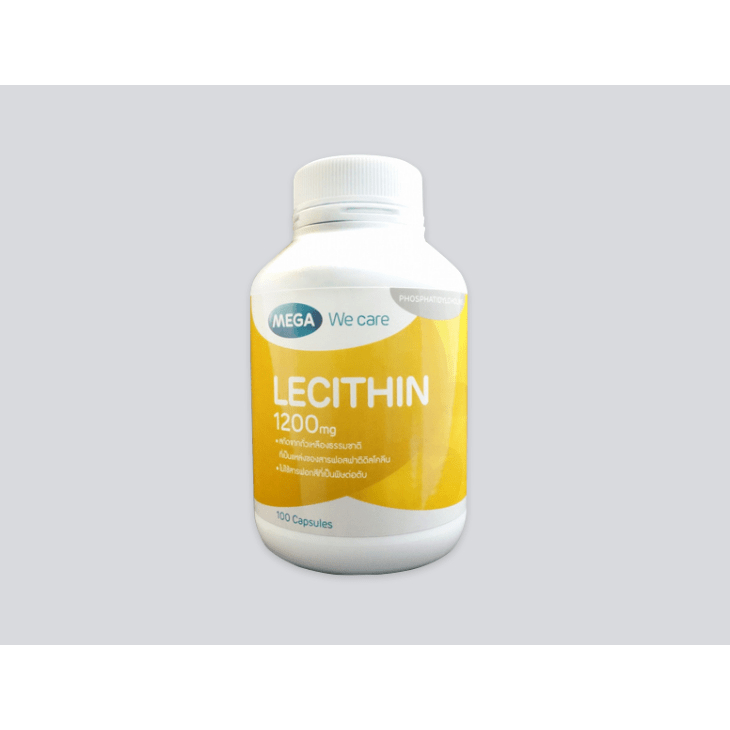 MEGA LECITHIN 1200 mg. 100แคปซูล