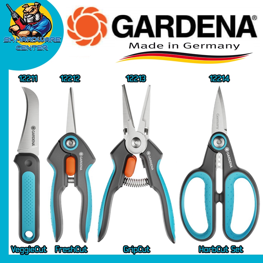 GARDENA อุปกรณ์ทำสวนอเนคประสงค์ มีให้เลือก 4แบบ สามารถเลือกซื้อ ตามรหัสสินค้า (Made in Germany)