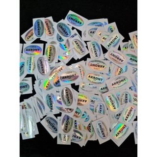 อาก้อน Akront Spain สติ๊กเกอร์ติดล้อ โครเมี่ยมรุ้ง ชุดละ 2 ใ…