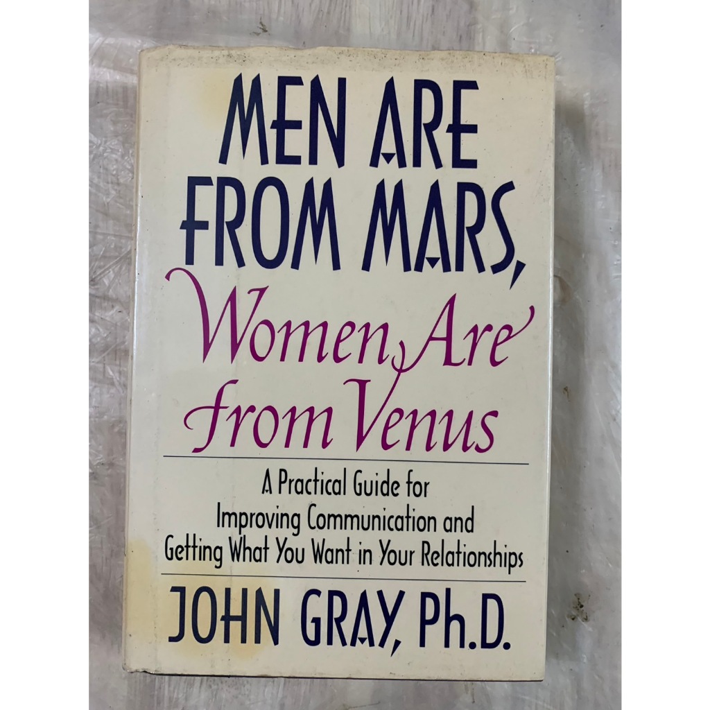 MEN ARE FROM MARS, Women Are from Venus ผู้ชายมาจากดาวอังคาร ผู้หญิงมาจากดาวศุกร์ by John Gray Ph D.