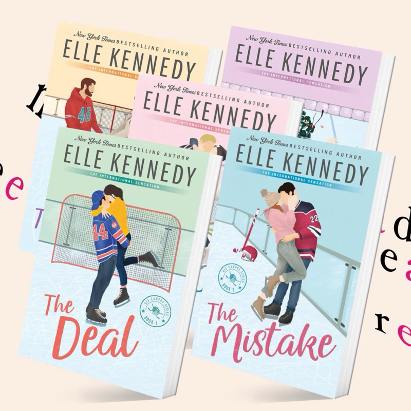 The Deal #1 / The Mistake #2 / The Score #3 / The Goal #4 / The Legacy #5 by Elle Kennedy (หนังสือภาษาอังกฤษ)