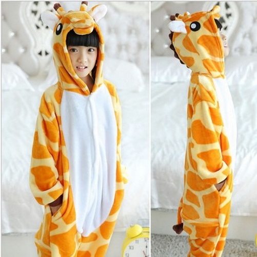 พร้อมส่ง ชุดก็อตจิ เด็ก ชุดมาสคอต ยีราฟ ชุดแฟนซี Onesie ส่งฟรี (ไม่รวมรองเท้า)