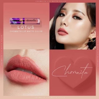 💥 ลิปแมทชมนิต้า บางเบาไม่หนักปาก เนื้อเนียน สีแน่น ติดทนนาน( ล๊อตใหม่ก่อนสั่งรบกวนลูกค้ายึดสีตามภาพที่ลงค่ะ )