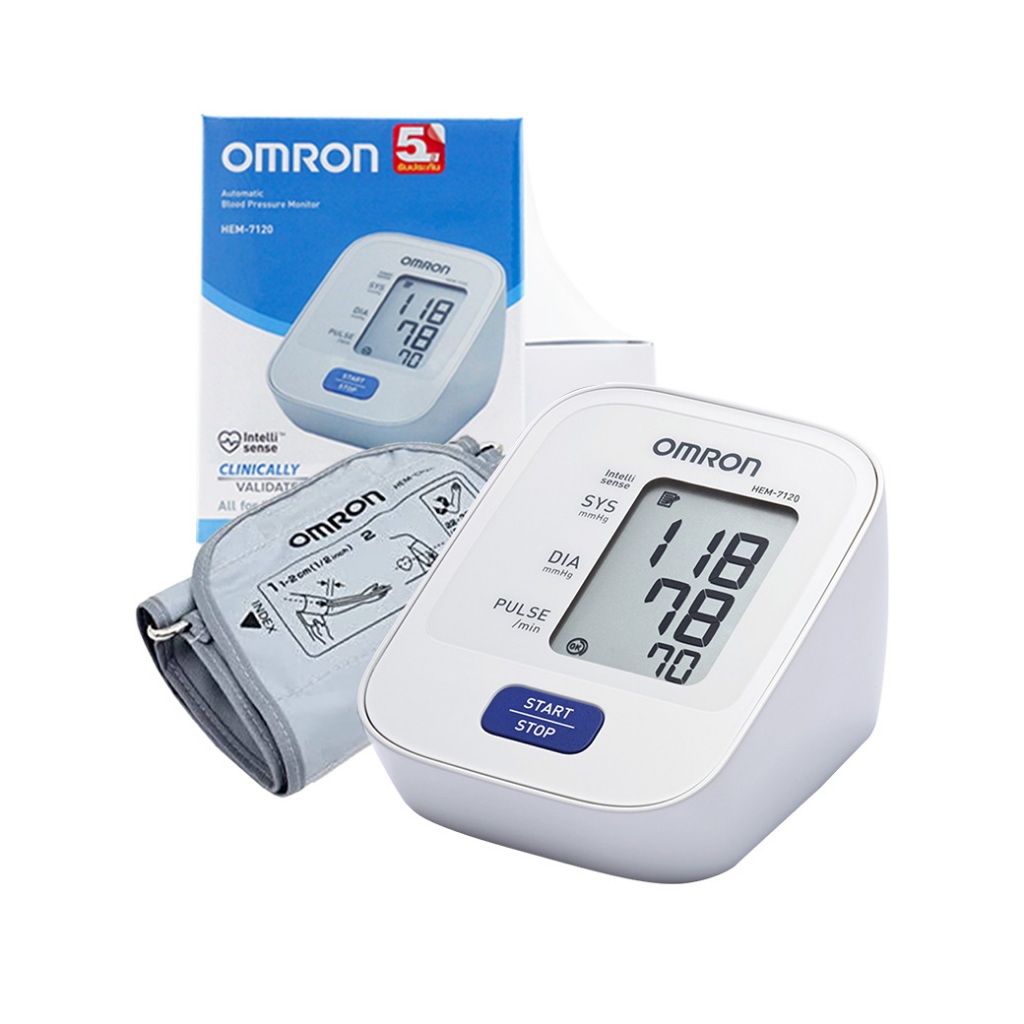 OMRON HEM-7120 เครื่องวัดความดัน(Cuff22-32cm) 365wecare